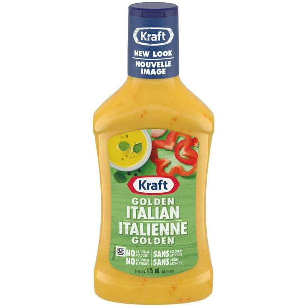 Kraft Salad Dressing, Golden Italian, 475ml