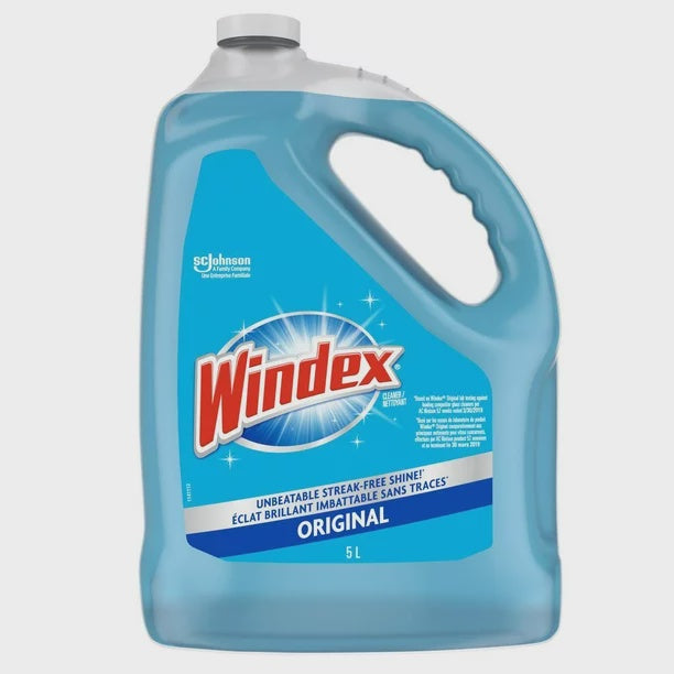 Windex Original Cleaner Refill, 5L