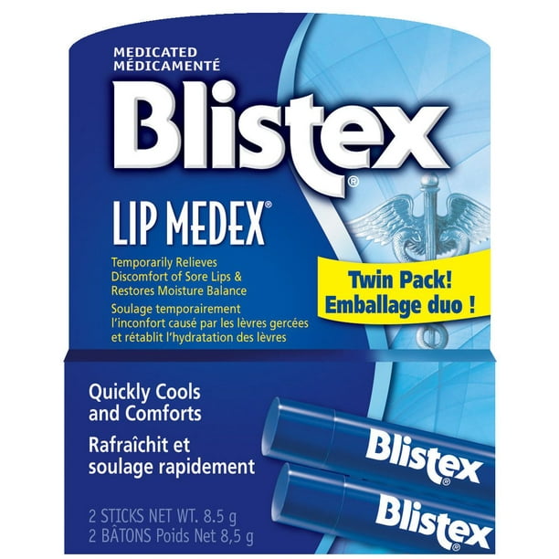 Blistex, Lip Medex, 2 pack 4.25g ea