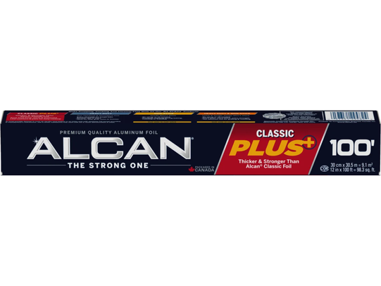 Alcan Aluminum Foil, Classic Plus, 100'