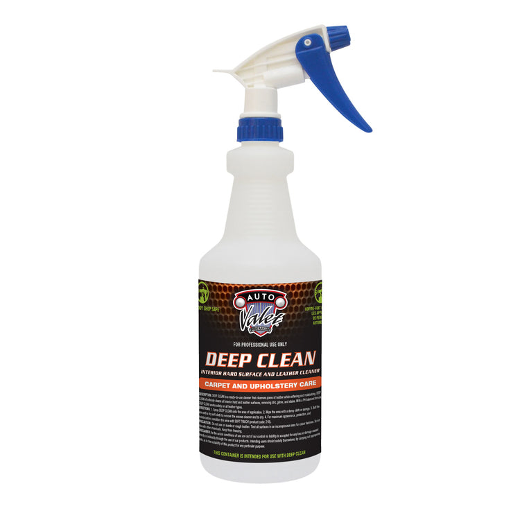 Auto Valet Deep Clean Surface & Leather Cleaner, Trigger Sprayer, 473 mL