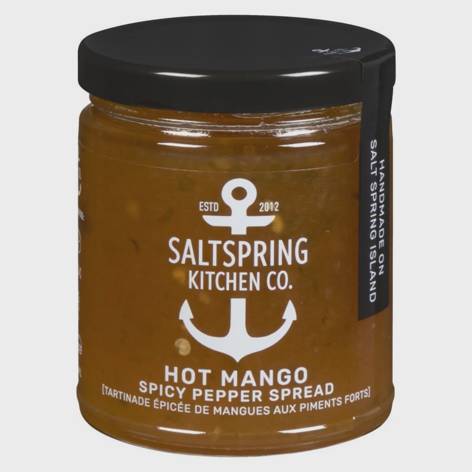 SaltSpring Kitchen, Spread, Mango Hot, 270ml