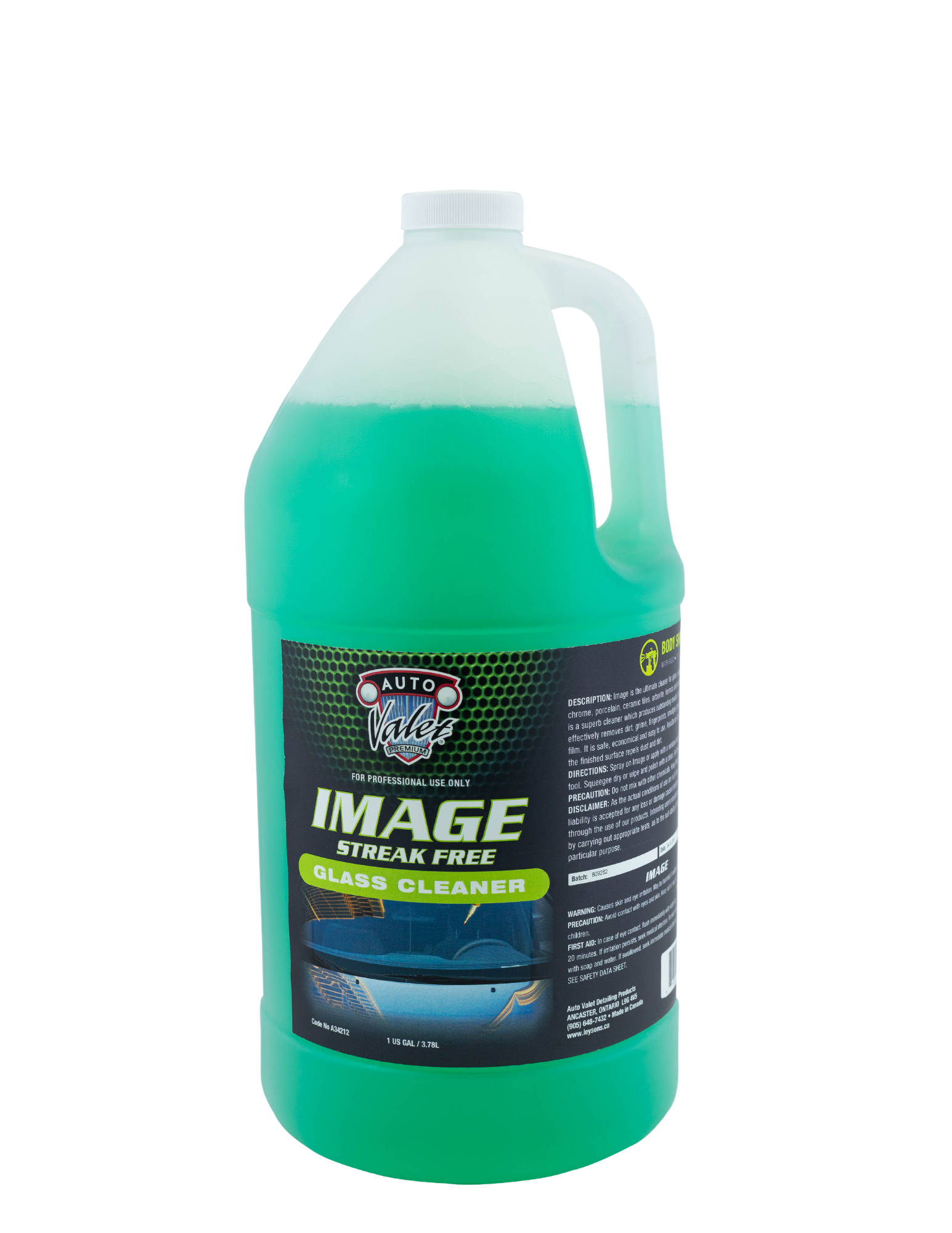 Image Glass Cleaner, 3.78L