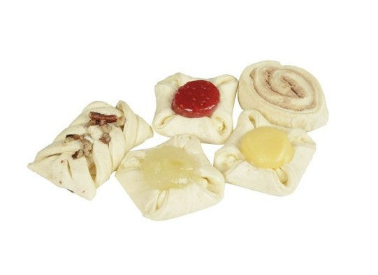 Gastronomia Miniature Premium Danishes, Frozen, 10
