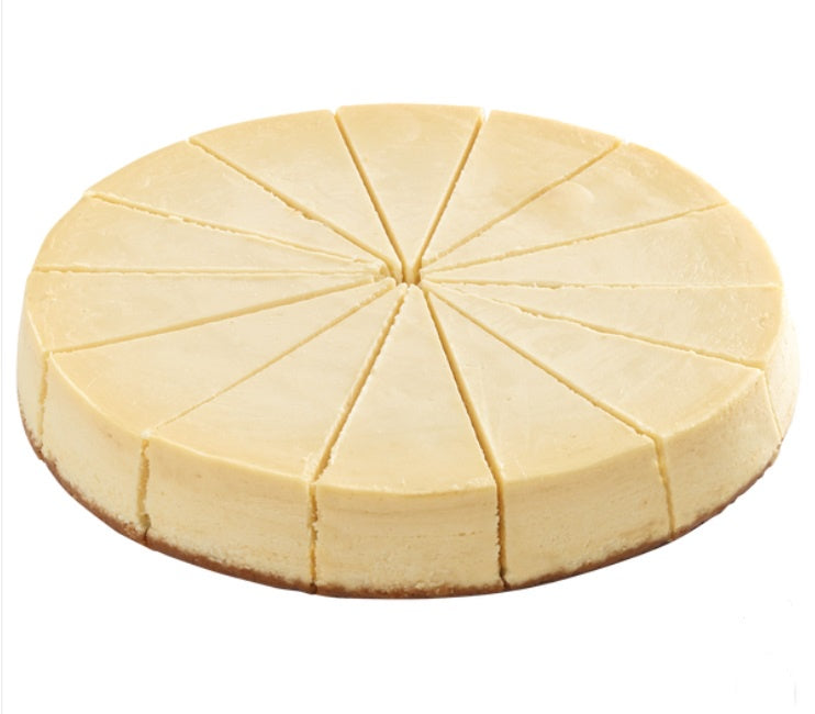 Elite Sweets Frozen 10" Plain Cheesecake,14 slices