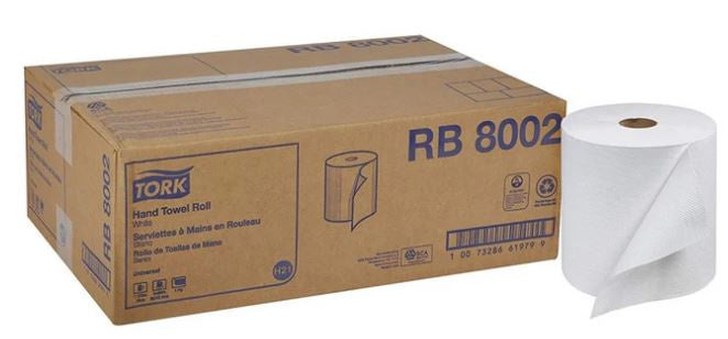 558002 Tork RB8002 Roll Towel 800' - 6/cs
