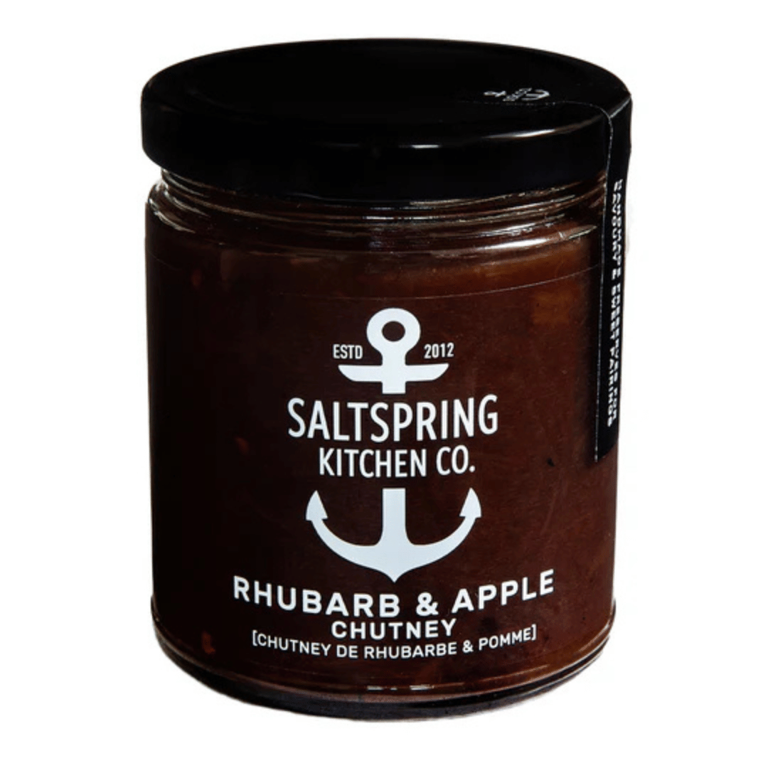 SaltSpring Kitchens, Savoury Spread, Rhubarb & Apple, 125ml