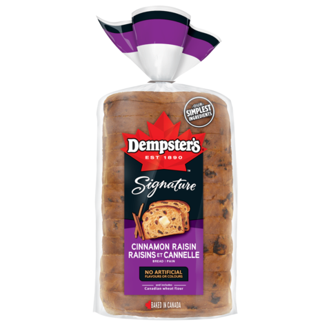 Dempster's Cinnamon Raisin Bread, 680g