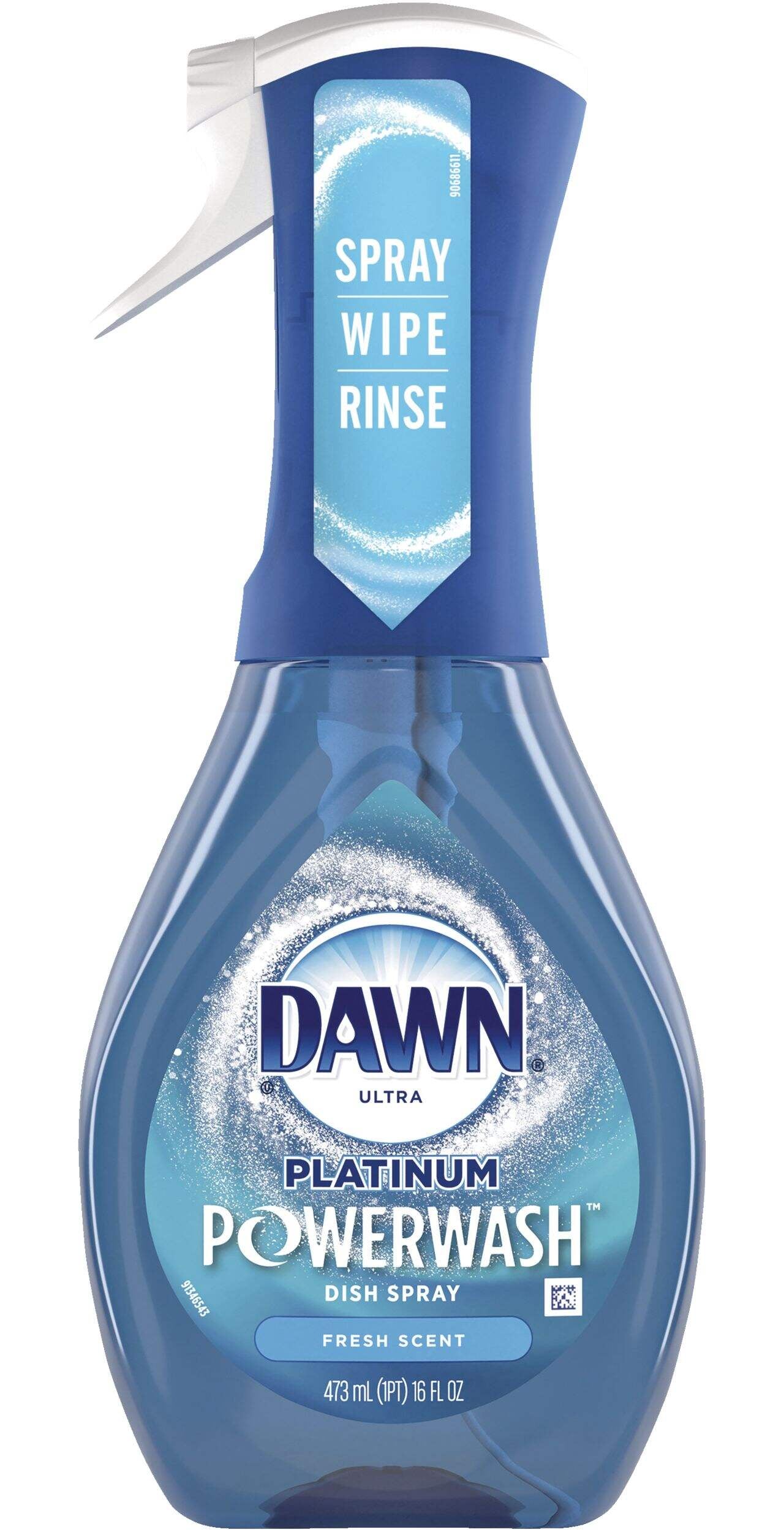 Dawn Ultra Platinum Powerwash, Spray Bottle, 473ml