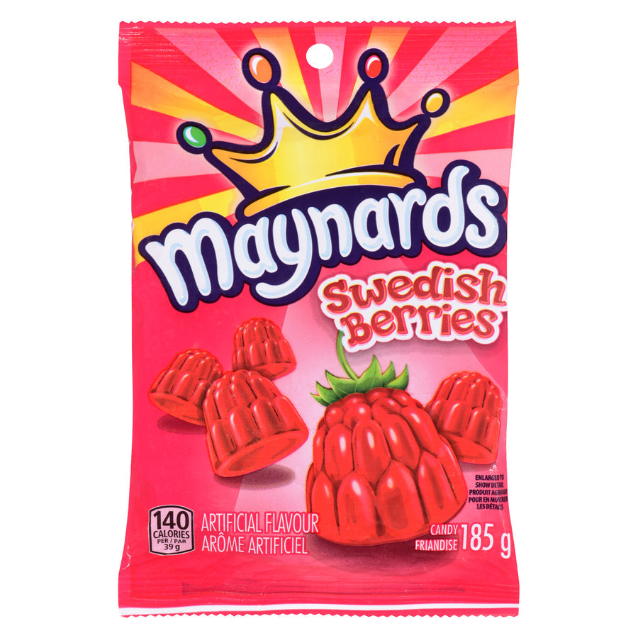 Maynards Swedish Berries, 185 g