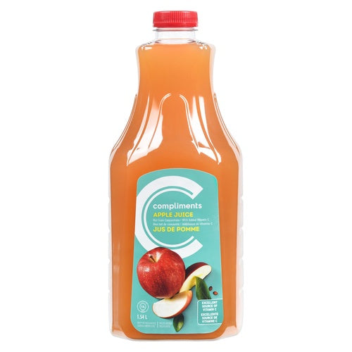 Compliments Apple Juice, 1.54 L