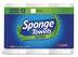 Bounty Sponge Paper Towels Ultra, Choose-A-Size, 2 Ply, 6 Rolls, 128 Sheets per Roll