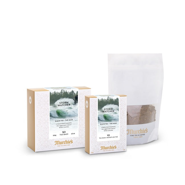Murchies Tea, Black, Storm Watcher, 10 bags