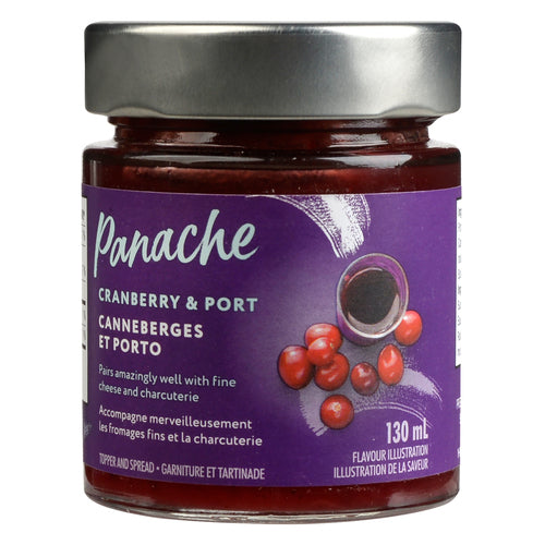 Panache Cranberry & Port Topper & Spread 130 ml