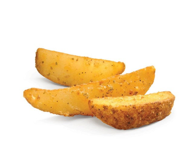 McCain Wedges Supercrisp Fries, Savory, 5 lbs