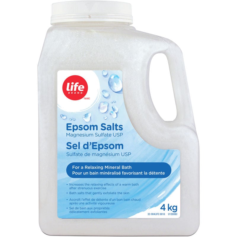 Life Brand Epsom Salts, 4kg