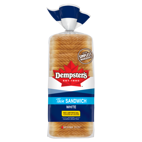 Dempster's White Sandwich Bread, 675g