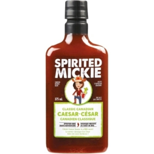 Sensations Spirited Mickie BBQ Sauce, Canadian Caesar, 375 mL