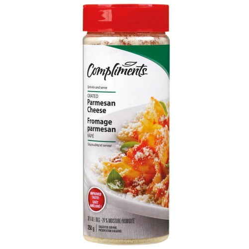 Compliments Parmesan Cheese, Grated, 250g