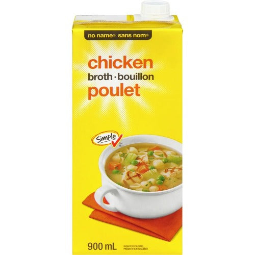 No Name Broth, Chicken, 900ml