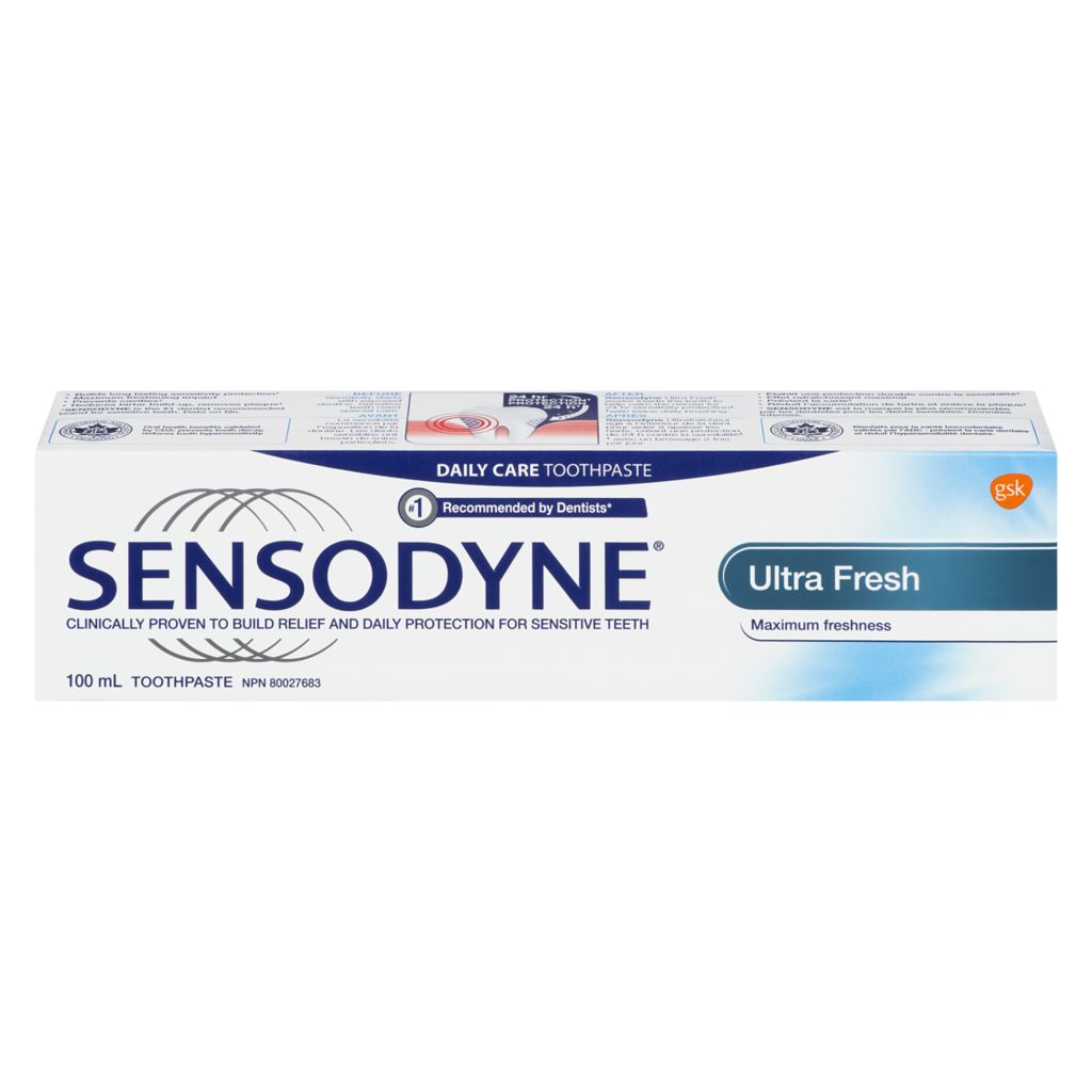 Sensodyne Toothpaste,  Ultra Fresh, 100ml