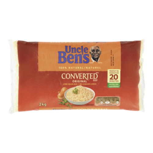 Ben's Rice, Long Grain Converted, Original, 2.2 kg