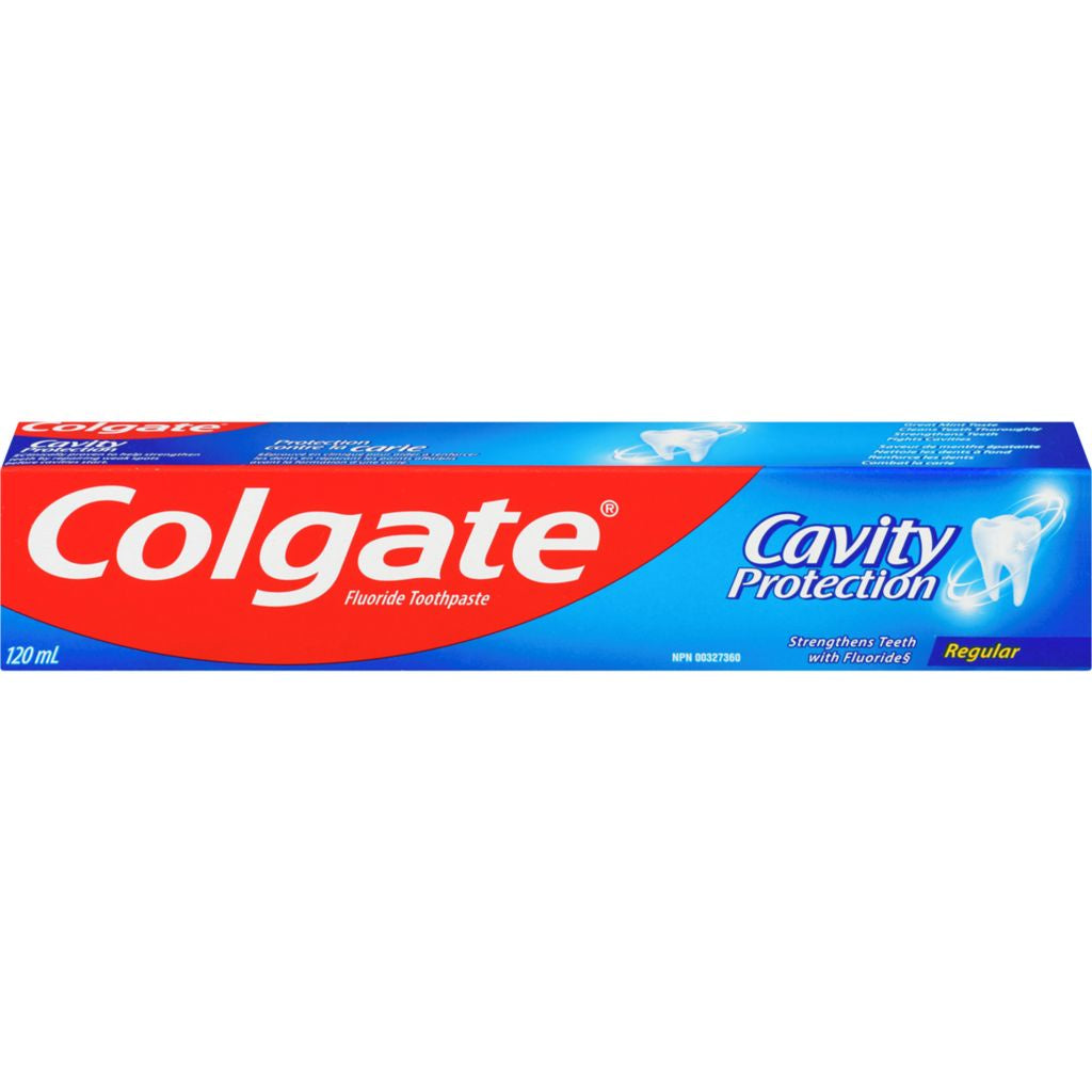 Colgate Toothpaste, Cavity Protection, Regular, 120 mL