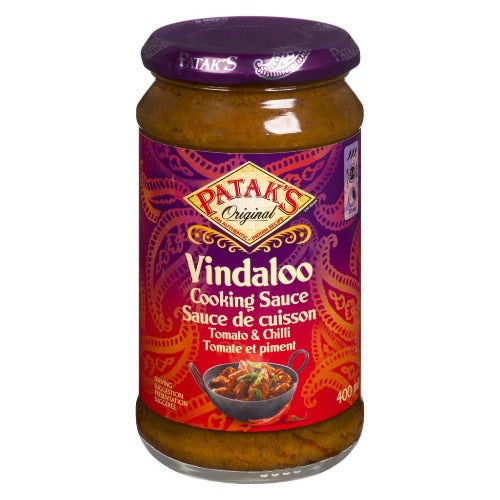 Patak's Original Cooking Sauce, Vindaloo, 400ml