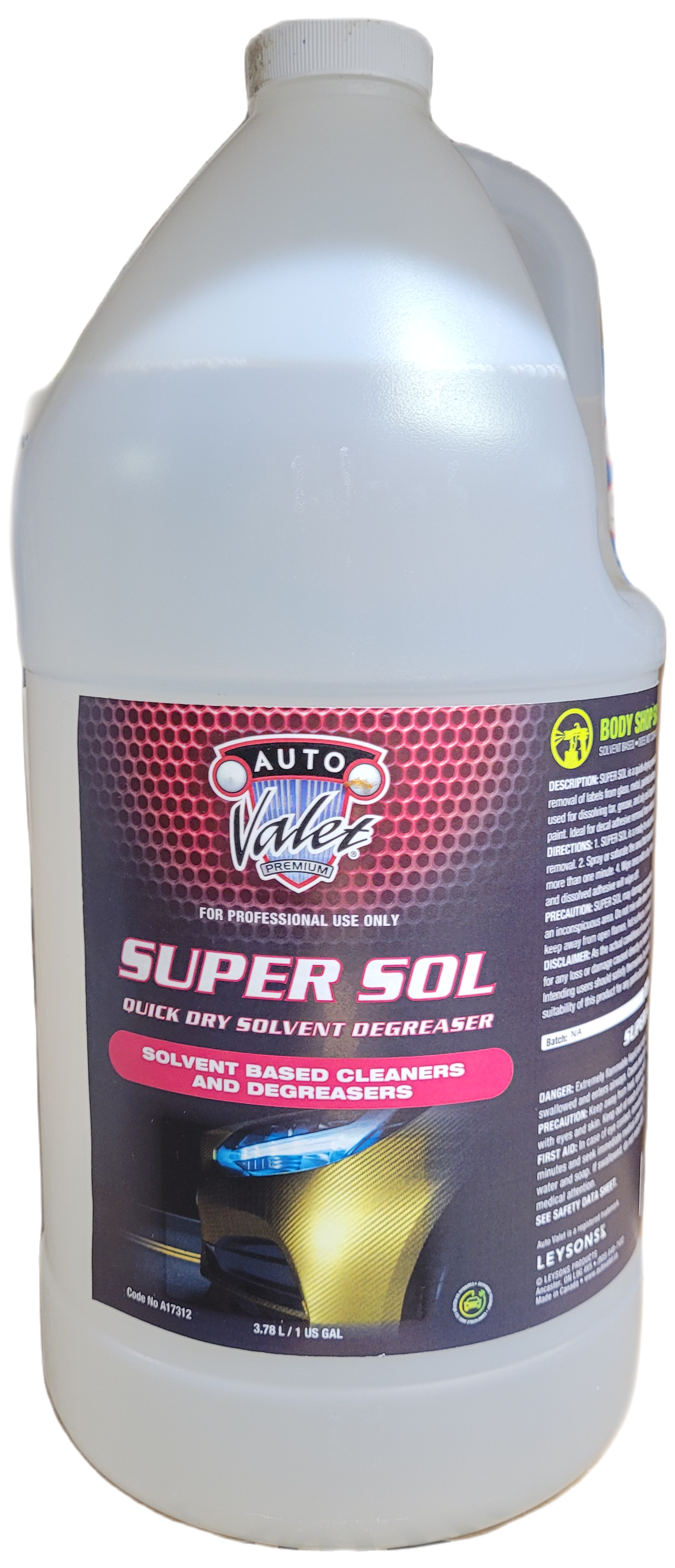 Super Sol Quick-Dry Solvent Degreaser - 3.78L