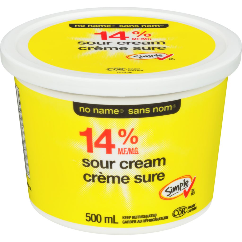 No Name Sour Cream, 14%, 500ml