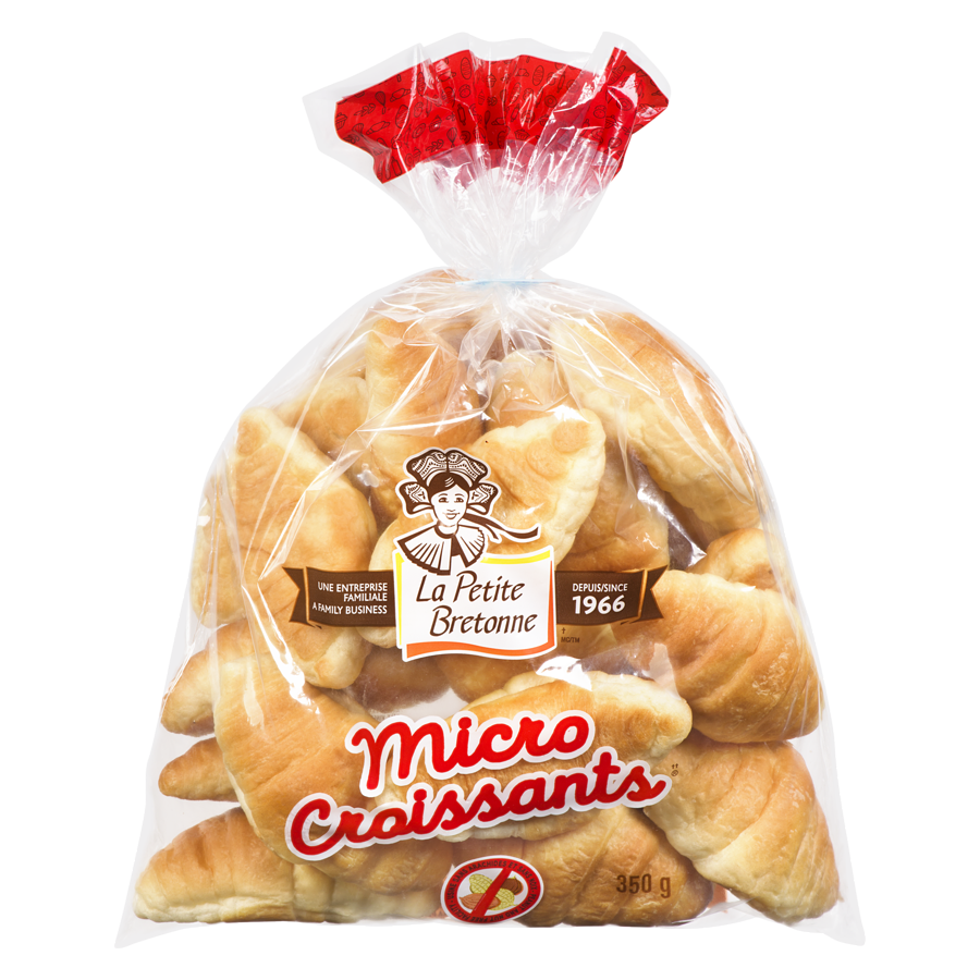 La Petite Bretonne Mini Croissants, 350g, 20