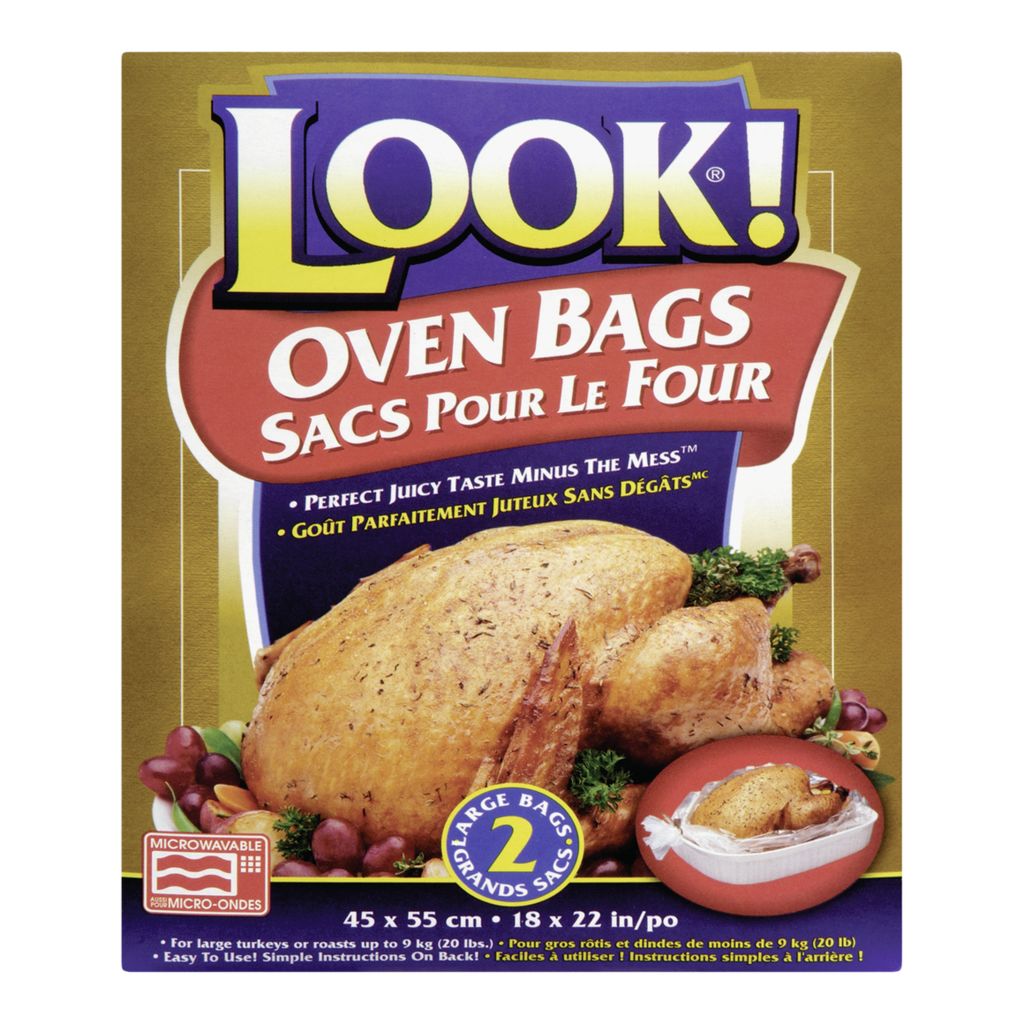 Look! Oven Bags, Turkey Size, 2 Bags