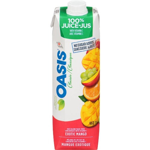 Oasis Juice, Exotic Mango, 960 mL