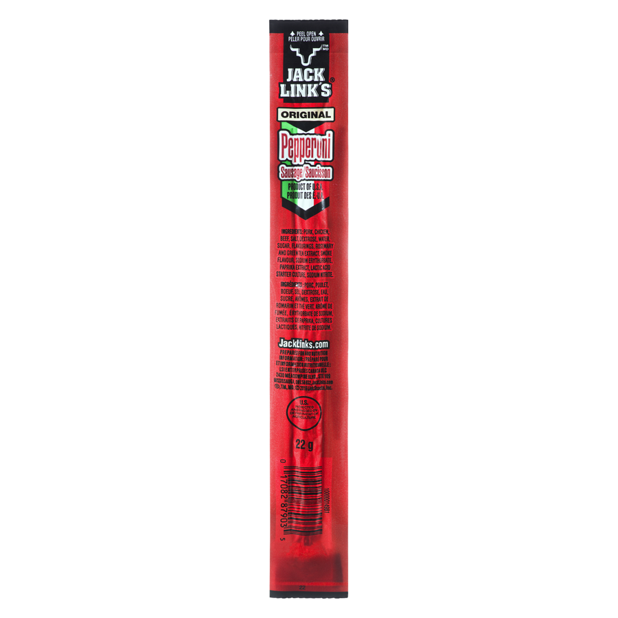 Jack Links Original Pepperoni Stick, 22 g