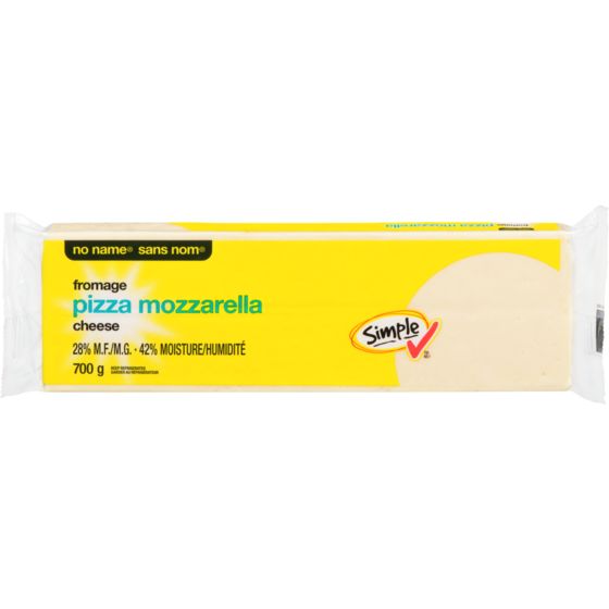 No Name Cheese, Pizza Mozzarella, 700g