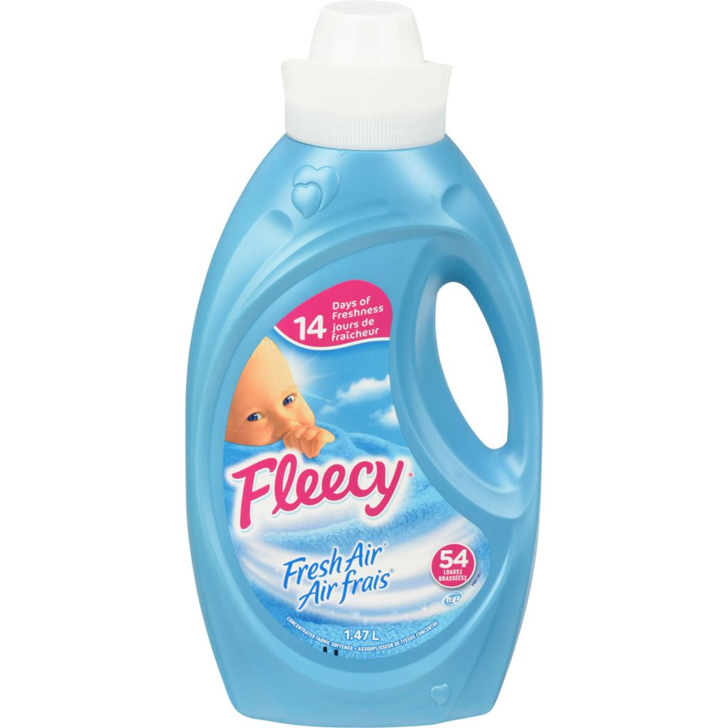 Fleecy Fabric Softener, Fresh Air 54 Loads, 1.47L