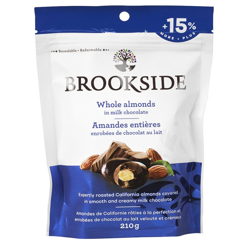 Brookside Milk Chocolate, Almond, 210g
