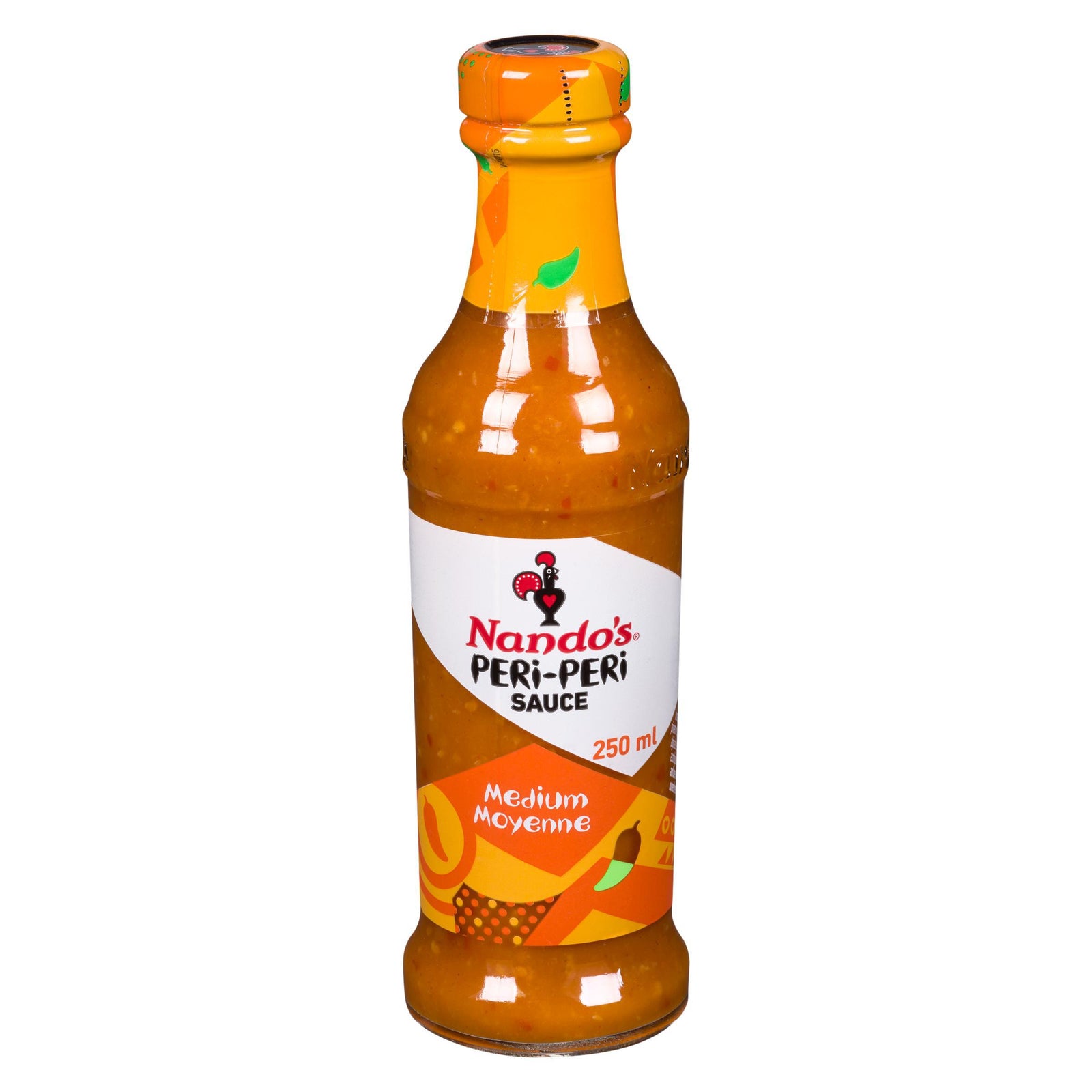 Nando's Medium Peri-Peri Hot Sauce, 250ml