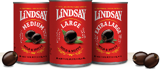 Lindsay Large Black Pitted Olives, 398 mL