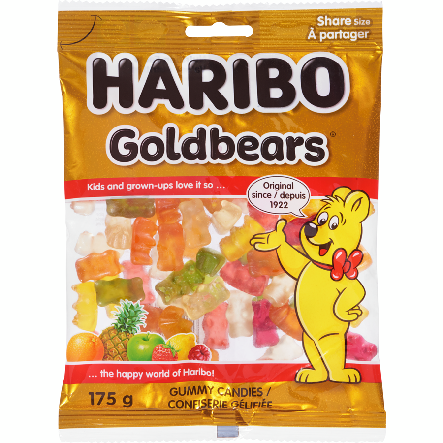 Haribo Candy, Goldbears, 175g