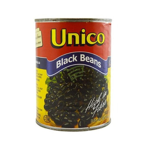 Unico Black Beans, 540 mL