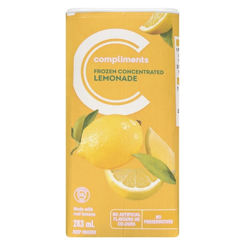 Compliments Frozen Lemonade, 283ml