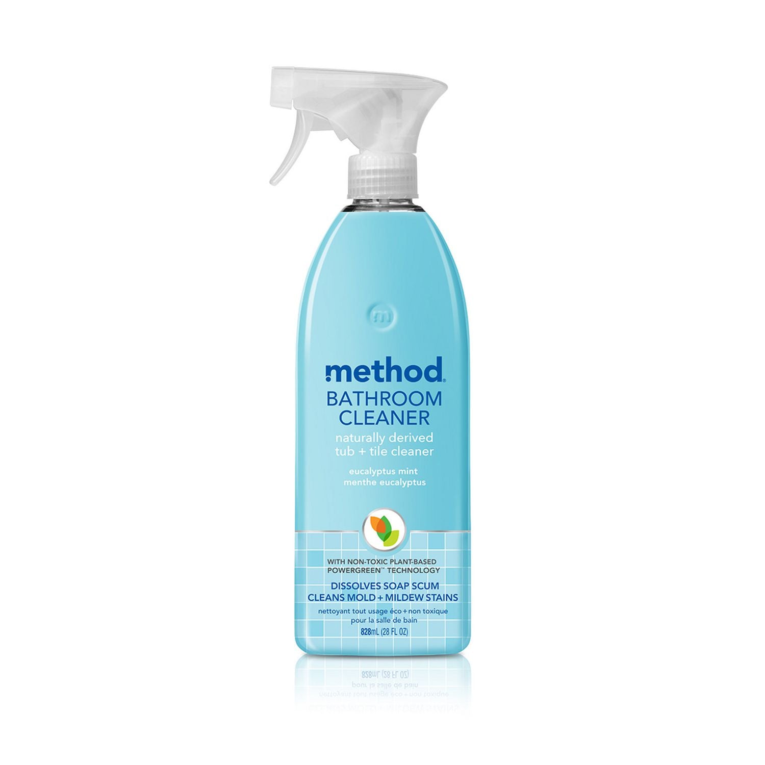 Method Household Cleaners, Bathroom Cleaner, Eucalyptus Mint,  828 mL