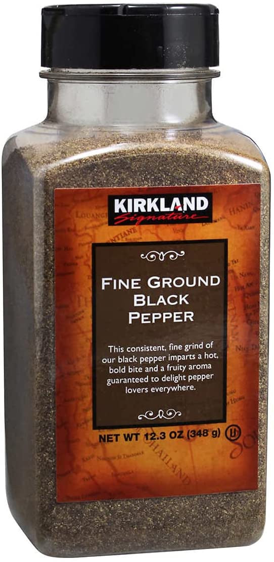 Kirkland Fine Ground Pepper, 348g