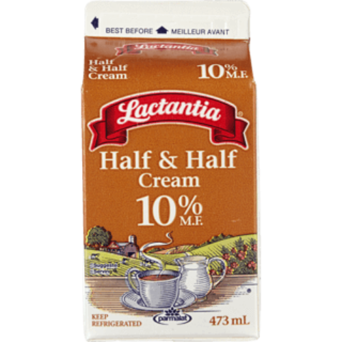 Lactantia Creamer, Half & Half Cream, 473mL