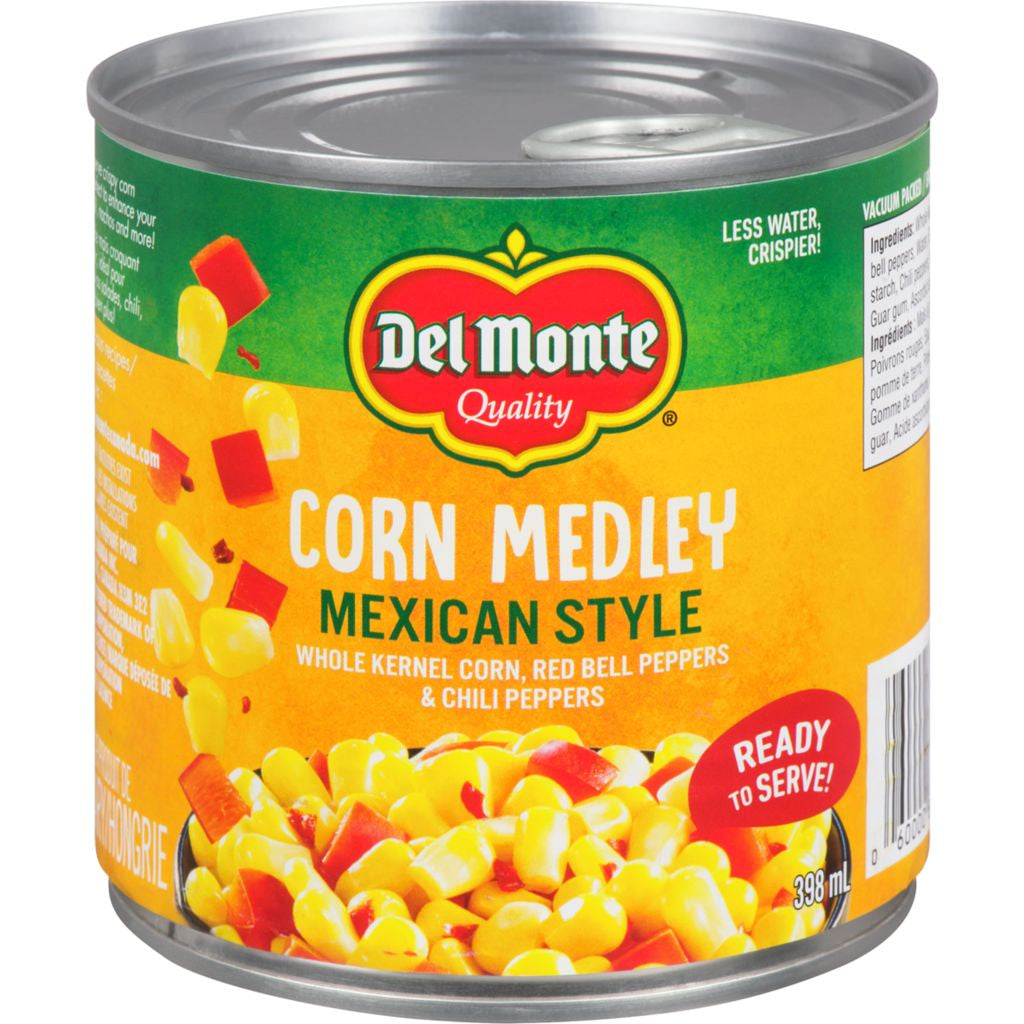 Del Monte, Corn Medley, Mexican Style, 398ml