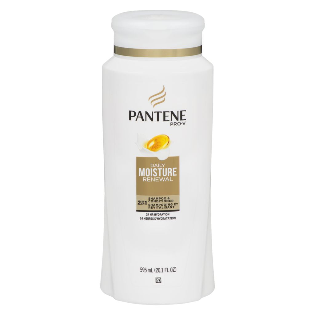 Pantene Pro-V, Daily Moisture Renewal 2in1 Shampoo & Conditioner, 595ml