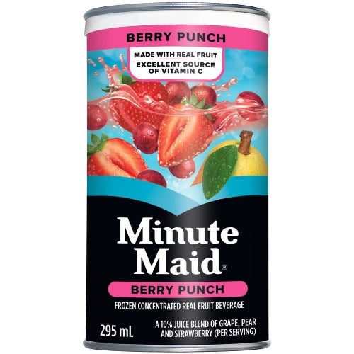 Minute Maid Frozen Fruit Punch, Berry, 295 mL