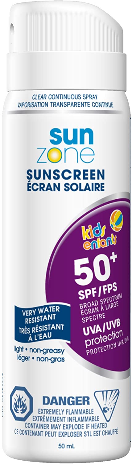 Sun Zone Sun Screen, Mini, 50+ SPF, Kids, 50ml