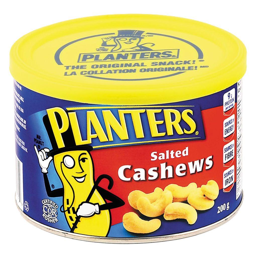 Planters, Salted Cashews, 200g